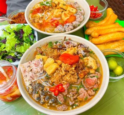  Bún Ngỗng Cần Giang –  Sự Hoà Quyện của Thịt Ngỗng Nướng Giòn và Nước Dầm Mặn Ngọt