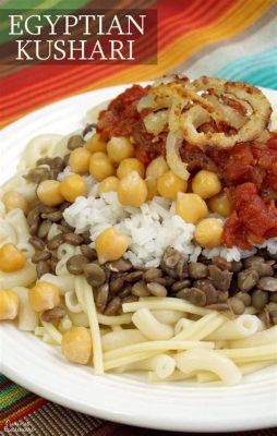  Kushari! Một Món Ăn Thơm Ngon, Hấp Dẫn Kết Hợp Sự Xanh Mát Của Rau Muống Và Vị Ngọt, Đắng Của Tương Me